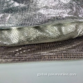 Tulle Foil Fabric 100% Polyester with Foil Print Fabric Eco-friendly Support Factory